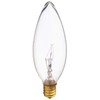 Satco Products S3782 120-Volt 25B9.5 Candelabra Base Clear Light Bulb