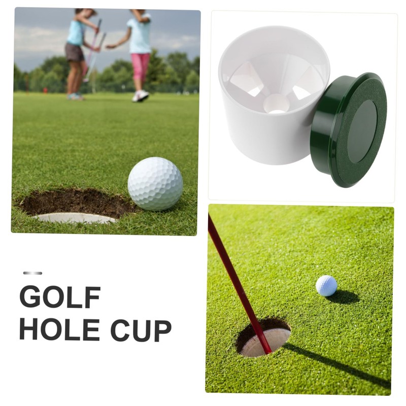 KICHOUSE Golf Putting Cup Durable Golf Hole Cup for Indoor