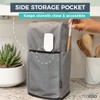 Crutello Food Processor Cover with Storage Pockets for Large Custom