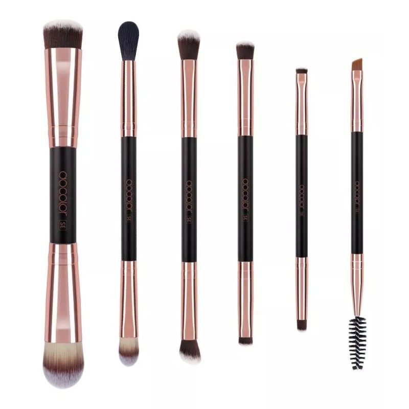 Docolor Brochas Docolor 6 Pc Dobles Distribuidor - 100% Originales