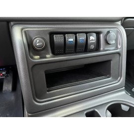Whispering Pines Fabrication 2003 - 2007 Silverado Center Console Pocket Switch Panel LLY LBZ 1500 2500 3500