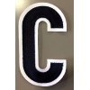 WASHINGTON CAPITALS CAPTAINS "C" PATCH FOR HOME & ROAD JERSEY