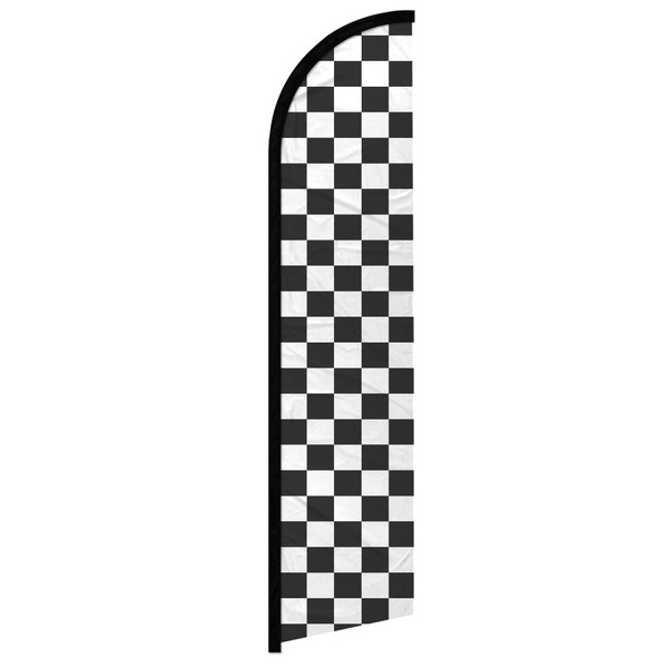 Infinity Republic - Black & White Checkered Windless Full Sleeve