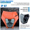 MCHMFG Dirt Bike Headlight Dirtbike LED Headlights Kit Motorcycle Head