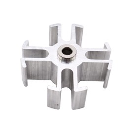 1 SET SHLPDFM Fan Spacer Aluminum Mechanical 1" Tall Radiator Fan Spacer Kit Fits for Most Ford & Mopar Chevy Short And Long Water Pump