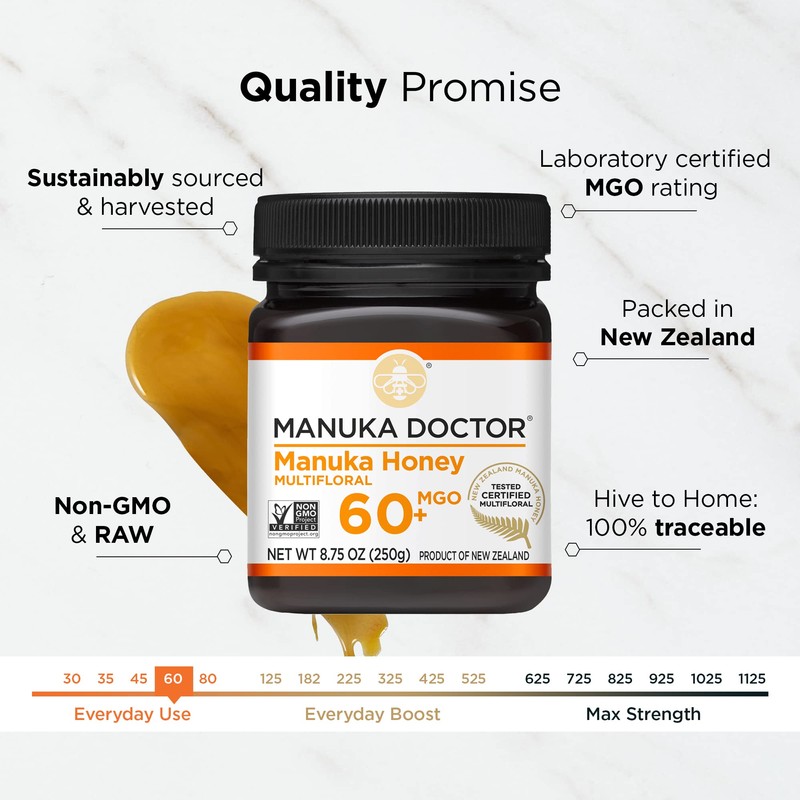 Manuka Doctor Bio Active Miel, 20 Plus