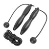 Black Smart Electronic Jump Rope with Counting Function Adult Fitness