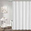 BTTN Wide Shower Curtain - W84xH72 Inch Linen Textured Heavy