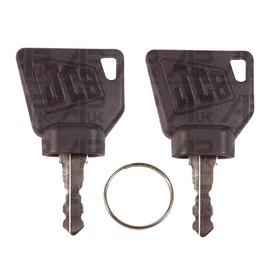 APUK 2x Ignition switch Keys Replacement for JCB 3CX Moffett Manitou Mini Digger Excavator Plant