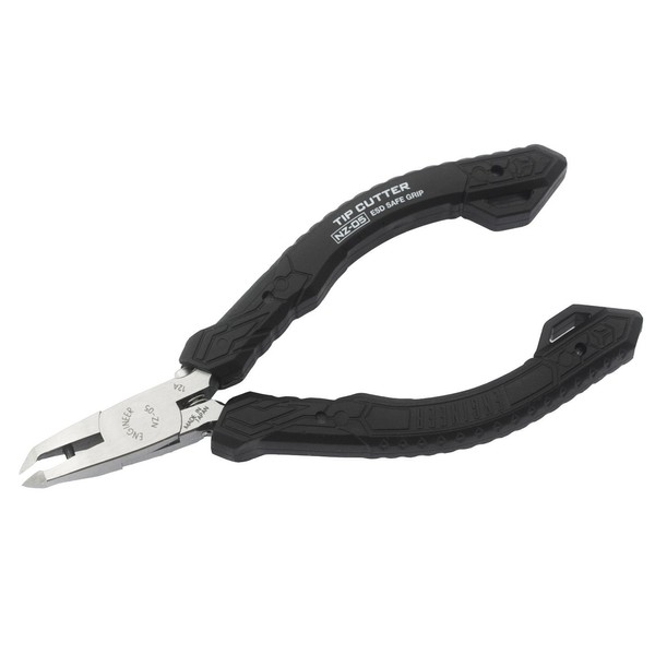 ENGINEER NZ-05 Full Flush Cut Chip Cutters, 45 Degree Angled Jaws Cutting Pliers for Quick & Easy Removal of ICS (DIL DIP SIP Packages etc.).Made in Japan