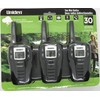 Uniden SX307-3C FRS 3-Pack, Up to 30-Mile Range, Walkie Talkies,
