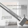 UIOSANRT Stainless Silver Shower Curtain Rod 31-79 Inches Non-Slip Shower