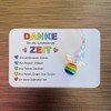 Kunterbunte Zeit Schutzengel Schlüsselanhänger DANKE Geschenk Abschied Erzieherin Kita Kindergarten
