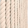 Natural Twisted Cotton Rope 3/16 Inch - Biodegradable Cord with