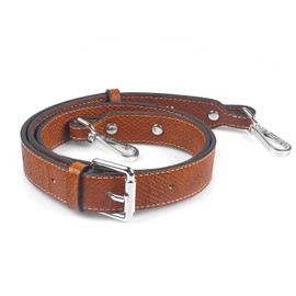 Shoulder Strap,Replacement Handbag Straps Adjustable 90-106 Cm Larga 2.4 Cm Leather Straps For Mini Bags (Brown)