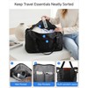 LUGGEX Travel Duffel Bags, Expandable Weekender Carry On Bag, Overnight