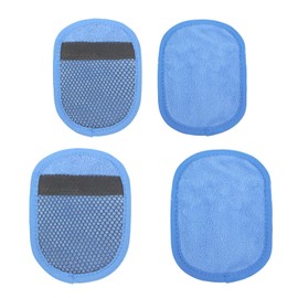 Yamobi Pack of 2 Sand Remover for the Beach, 2 Sizes Sand Removal Bag Wipe Velvet Sand, Sand Remover, Sand Remover Beach for Beach Holidays, Camping (no talcum)