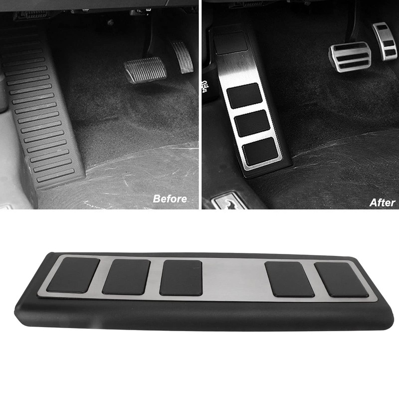 VGEBY Footrest Pedal Stainless Steel Remaining Pedal Cover Replacement for