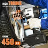 Litheli Cordless Impact Wrench, 1/2 Inch Hog Ring Brushless Impact
