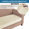 BXFUL Sofa Seat Cushion Covers, Sofa Cushion Slipcovers Stretch Velvet,