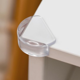 12 Pack Clear Corner Protectors for Kids, Baby Proofing Corners Child Safety Corner Guards for Furniture Against Sharp Corners