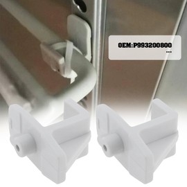 Be In Your Mind 24 Pcs Fridge Shelf Clips Plastic Shelf Clips P993200800 Replacement for Commercial Kitchen Freezers