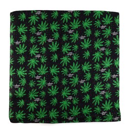 Armycrew 12pc Paisley Printed 100% Cotton Bandanas Headwrap Face Protection (One Size, Leaf)