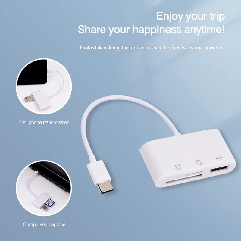 [2 Pack] SD Card Reader for Android, Micro SD Card