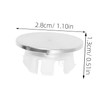 TEHAUX Stainless Steel Overflow Cover for Bathroom Sink Decorative Trim