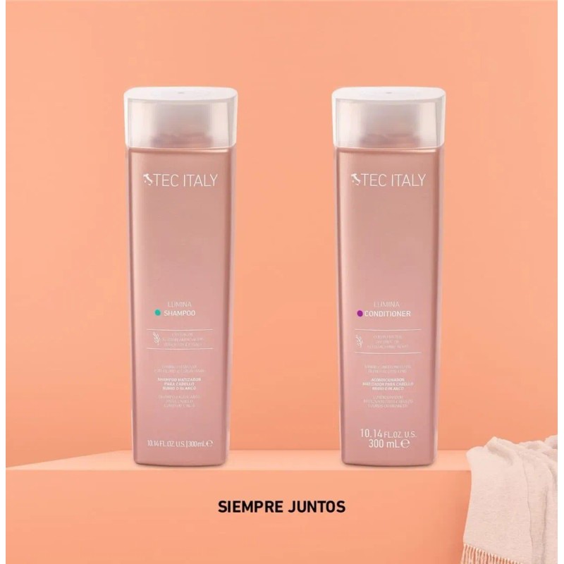 Kit Tatamiento Matizador Para Cabello Rubio Teñido y Decolorado Tec