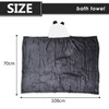 MPQDFG Panda Bath Towels Children's Bath Poncho Soft and Absorbent