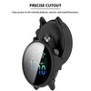 [2-Pack] Case with Tempered Glass Screen Protector Compatible with Garmin