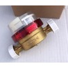 Water meter up to T90° DN15 (1/2 inch), brass housing,