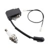 TOPREPAIR Ignition Coil Spark Plug for Husqvarna 125B 125BX 125BVX