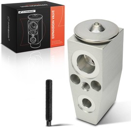 A-Premium A/C Expansion Valve Compatible with Ford Explorer 2011-2019, Flex 2013-2019, Police Interceptor Utility 2013-2019 & Lincoln MKT 2013-2019, Rear Side, Replace# BB5Z19849B, BB5Z19849C