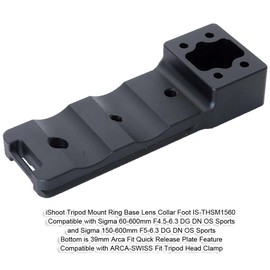 duomianshou Replacement Foot Lens Collar Bracket Stand Tripod Mount Ring Support Base Compatible with TS-61 Sigma 70-200mm f/2.8, 500mm f/4, 150-600mm f/5-6.3, 60-600mm f/4.5-6.3 (DG OS HSM Sports)