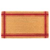 KAF Home Coir Doormat with Heavy-Duty, Weather Resistant, Non-Slip PVC
