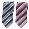 Towergem Men's Necktie Woven Jacquard XL Necktie, 63.0 inches (160