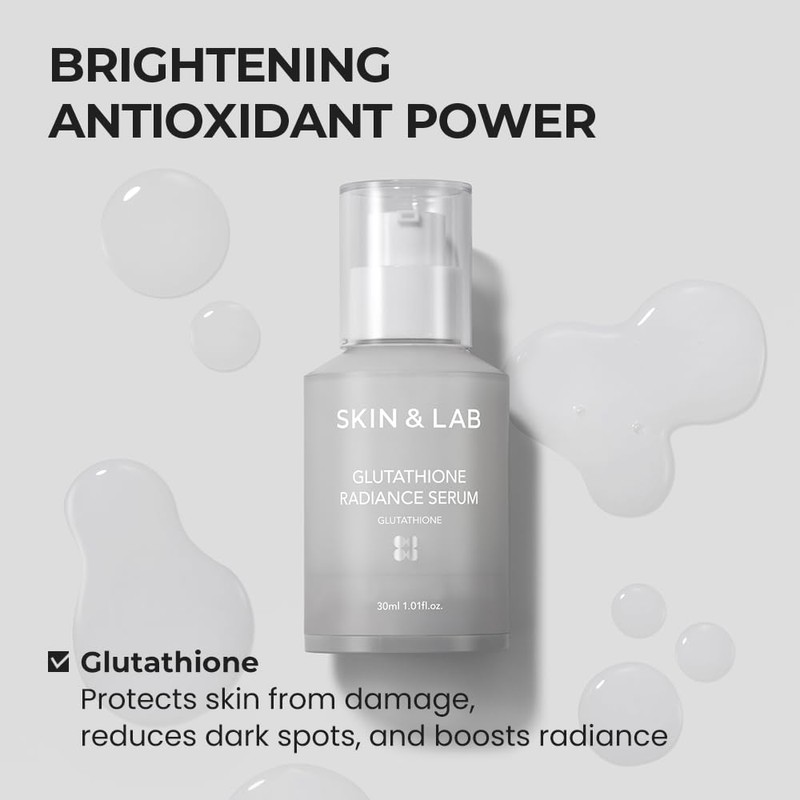 SKIN & LAB SKIN SCIENCE SOLUTION Glutathione Radiance Serum, 1.0