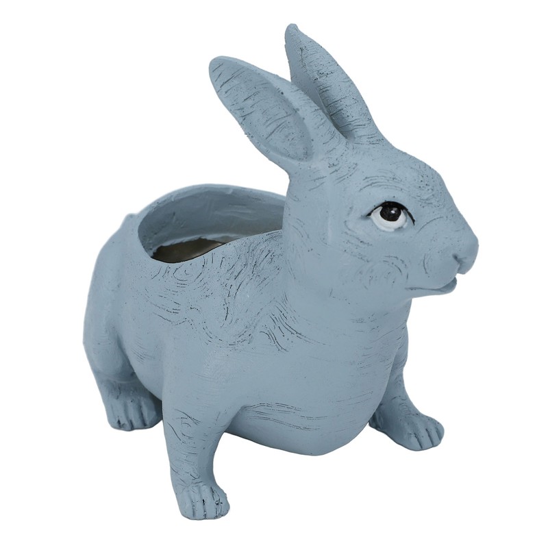 Rabbit Planter Animal Shaped Cartoon Succulent Plant Pot Garden Decoration