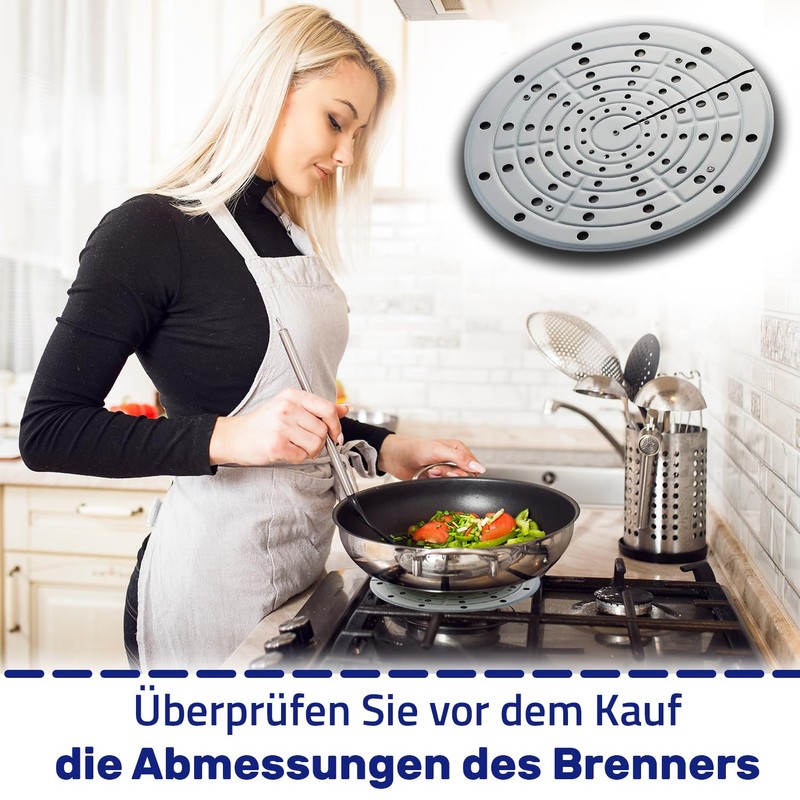 Aluminium Simmer Plate for Gas Hob Diameter 200 mm -