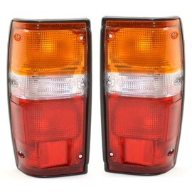 For 1984-1989 Toyota 4Runner Pair Rear Tail Lights Driver and Passenger Side black TO2800103 TO2801103 For 81560-89149 81550-89149