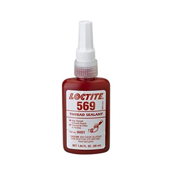Loctite 56931 569 Thread Sealant, 50 mL, Brown