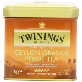 Twinings Ceylon Orange Pekoe Tea, Loose Tea, 3.53-Ounce Tin by Twinings