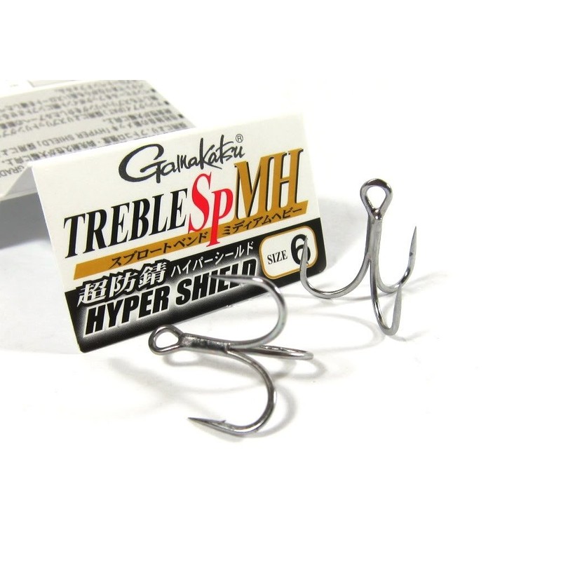 Gamakatsu Treble Hook SP MH Hyper Shield Size 3 (0416)