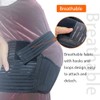 Dokoshia 3-in-1 Maternity Belt Pregnancy Belly Band Back/Pelvic/Hip Support Brace