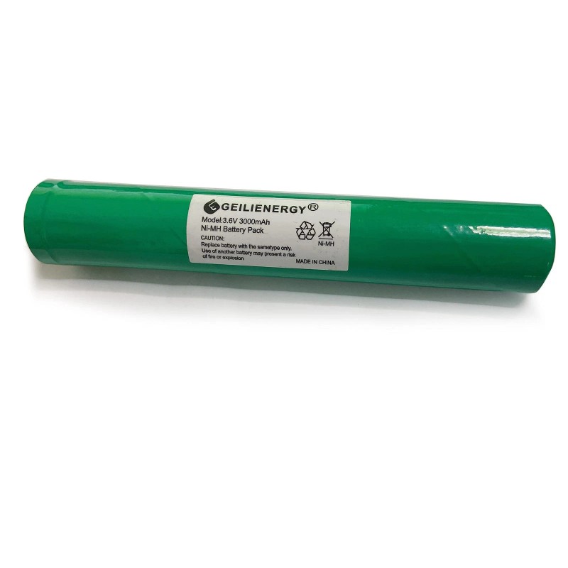 GLEPOWEER 3.6V 3000mAh Ni-MH Battery (1PACK) Compatible with Streamlight Stin...