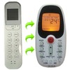 Replacement Air Conditioner Remote Control for Midea Mirage ComfortStar RG36A/BGER