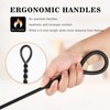 Gtongoko 35 Inch Fireplace Tools Set 5 Pcs Black Wrought