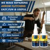 Fletching Glue 100g, Heavy Duty Arrow Glue Kit for Carbon,